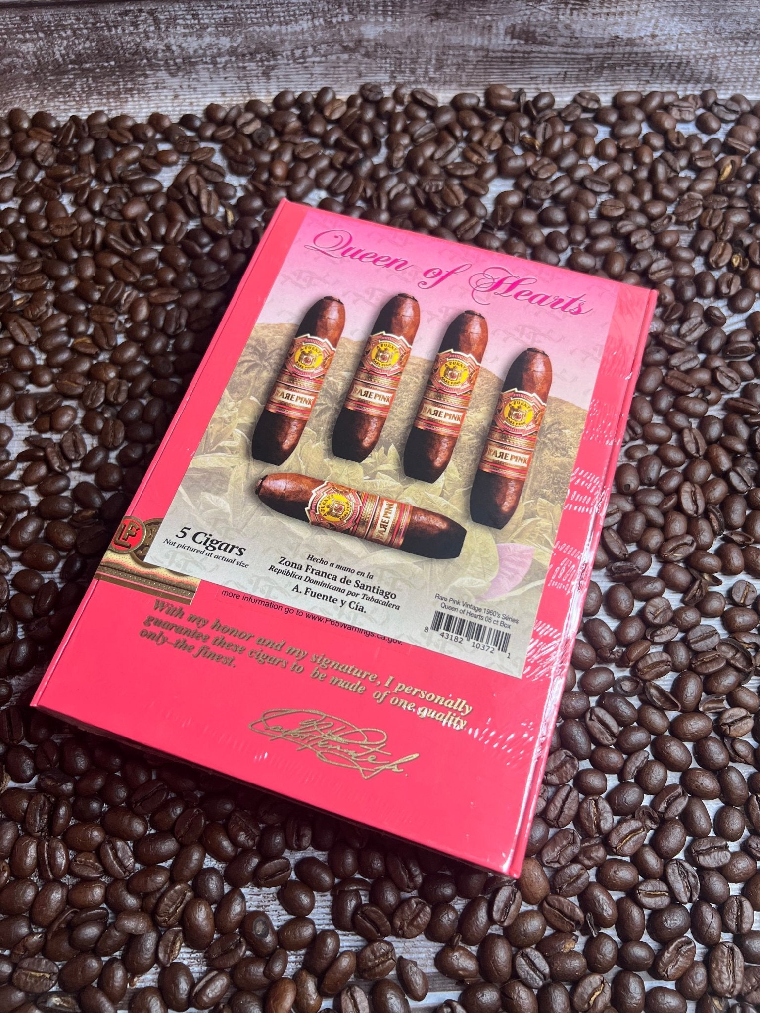 Arturo Fuente Rare Pink Queen of Hearts 5 Pack - Cigar 30