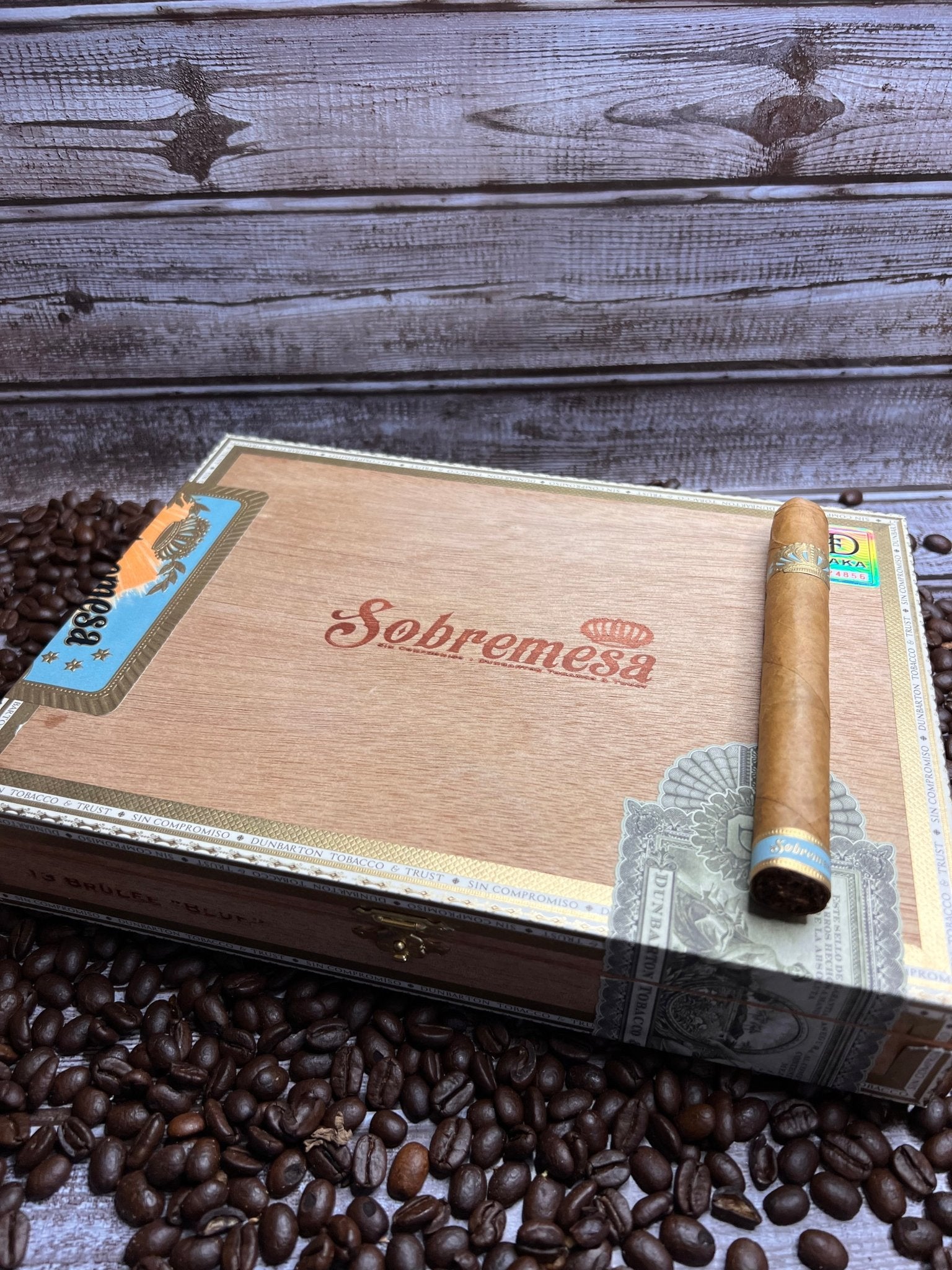 dunbar tobacco Dunbarton Sobremesa Brulee Blue dunbar tobacco Dunbarton Sobremesa Brulee Blue