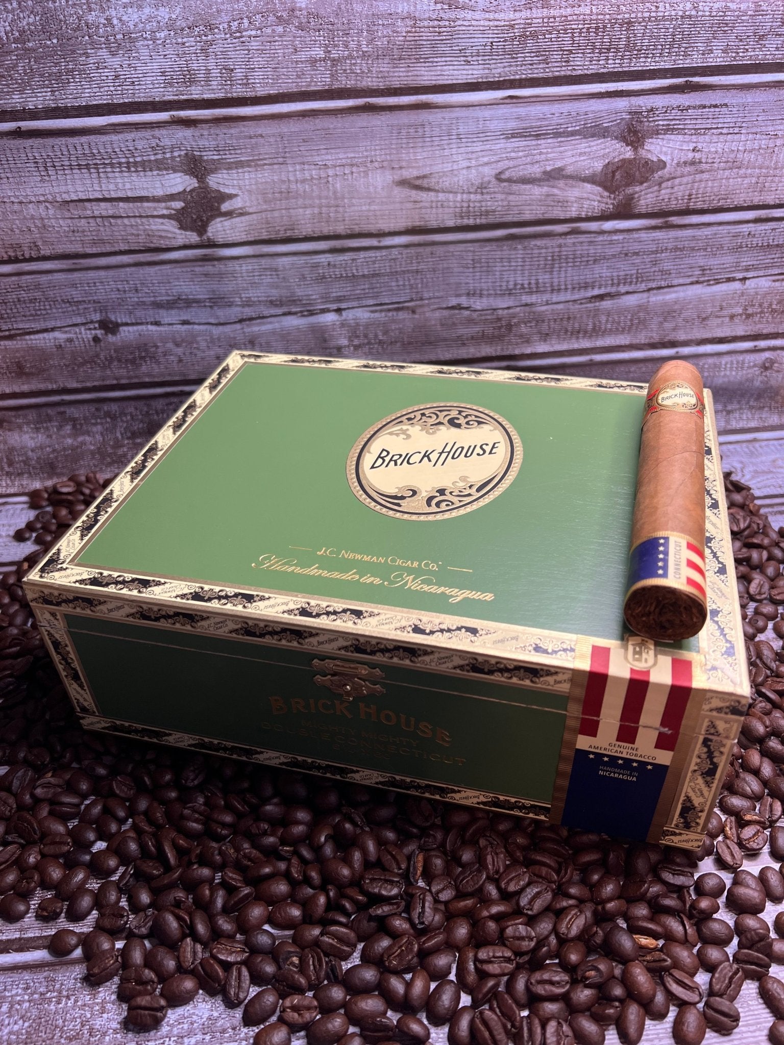 JC Newman Brick House Double Connecticut Mighty Mighty - Cigar 30