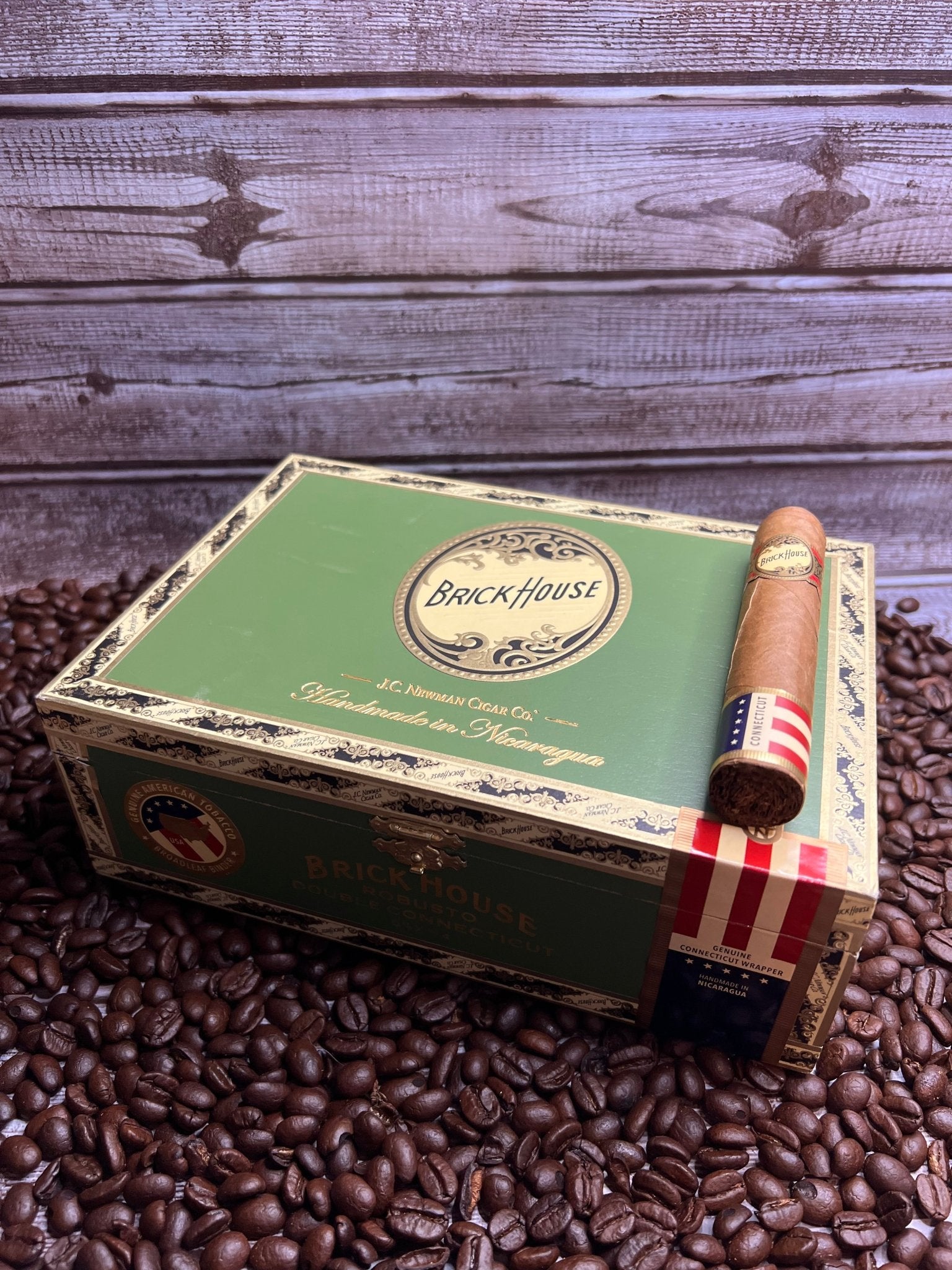 JC Newman Brick House Double Connecticut Robusto - Cigar 30