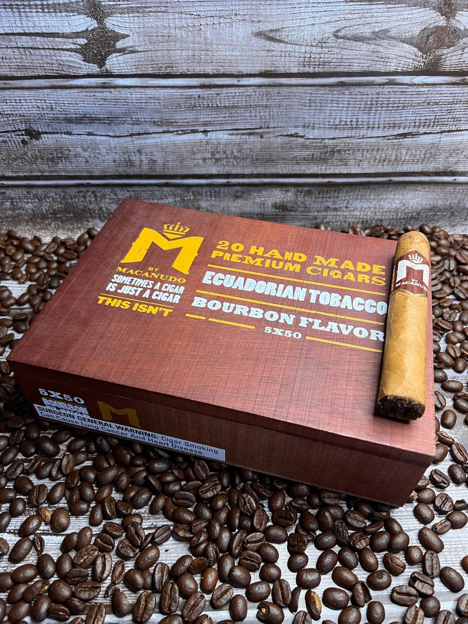 M by Macanudo Bourbon Robusto - Cigar 30