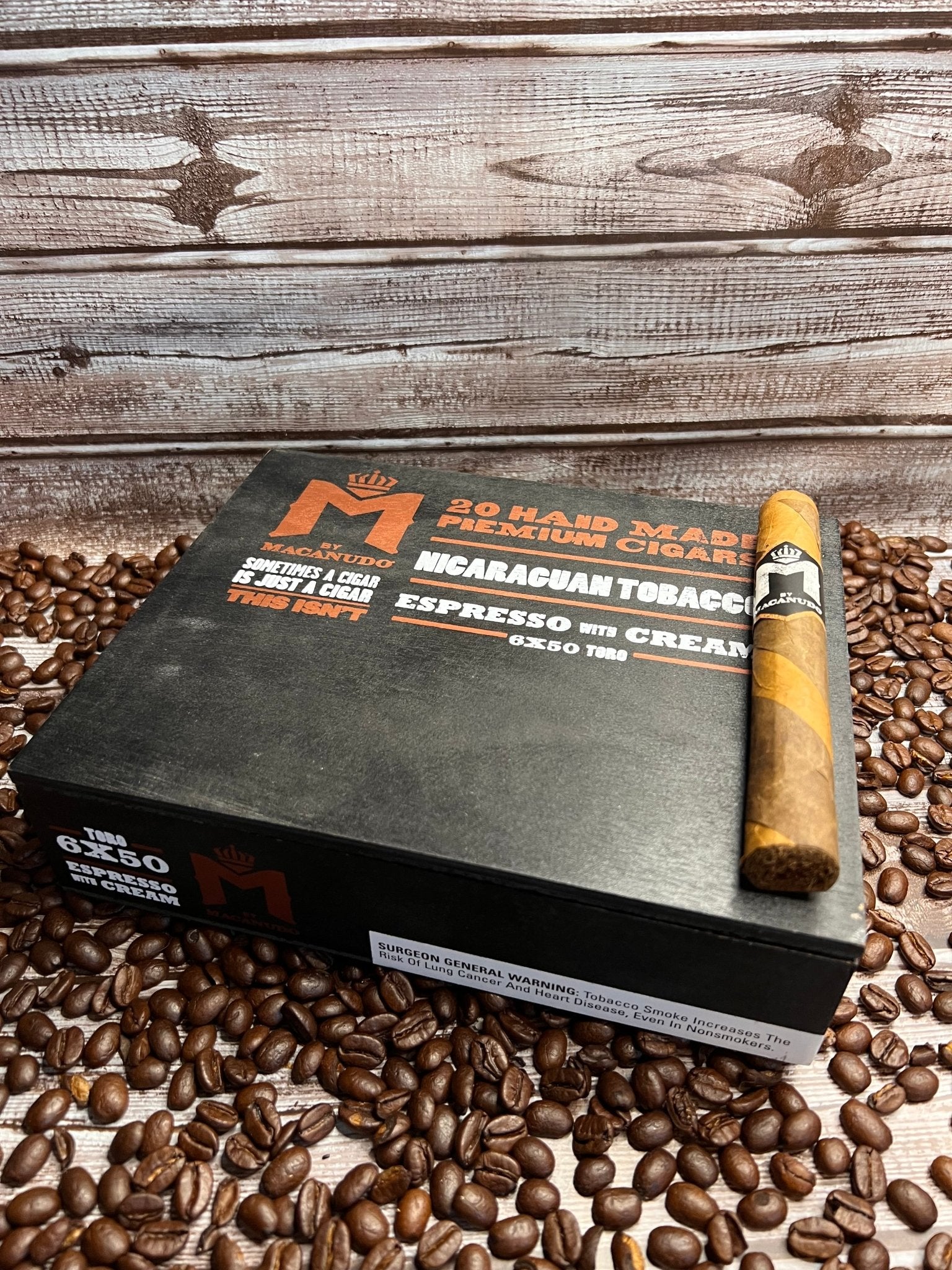 M by Macanudo Espresso with Cream Toro - Cigar 30