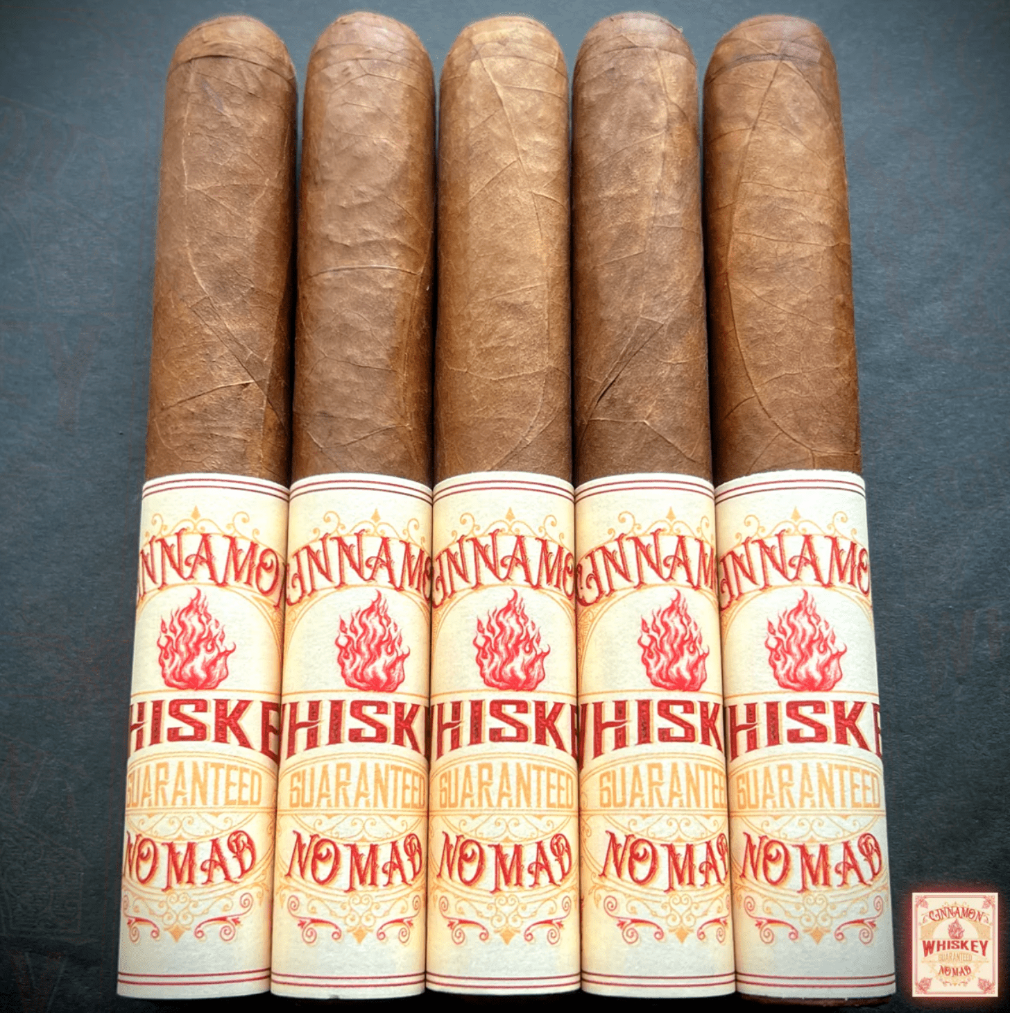 Nomad Cigars Cinnamon Whiskey 2025 5 Pack - Cigar 30