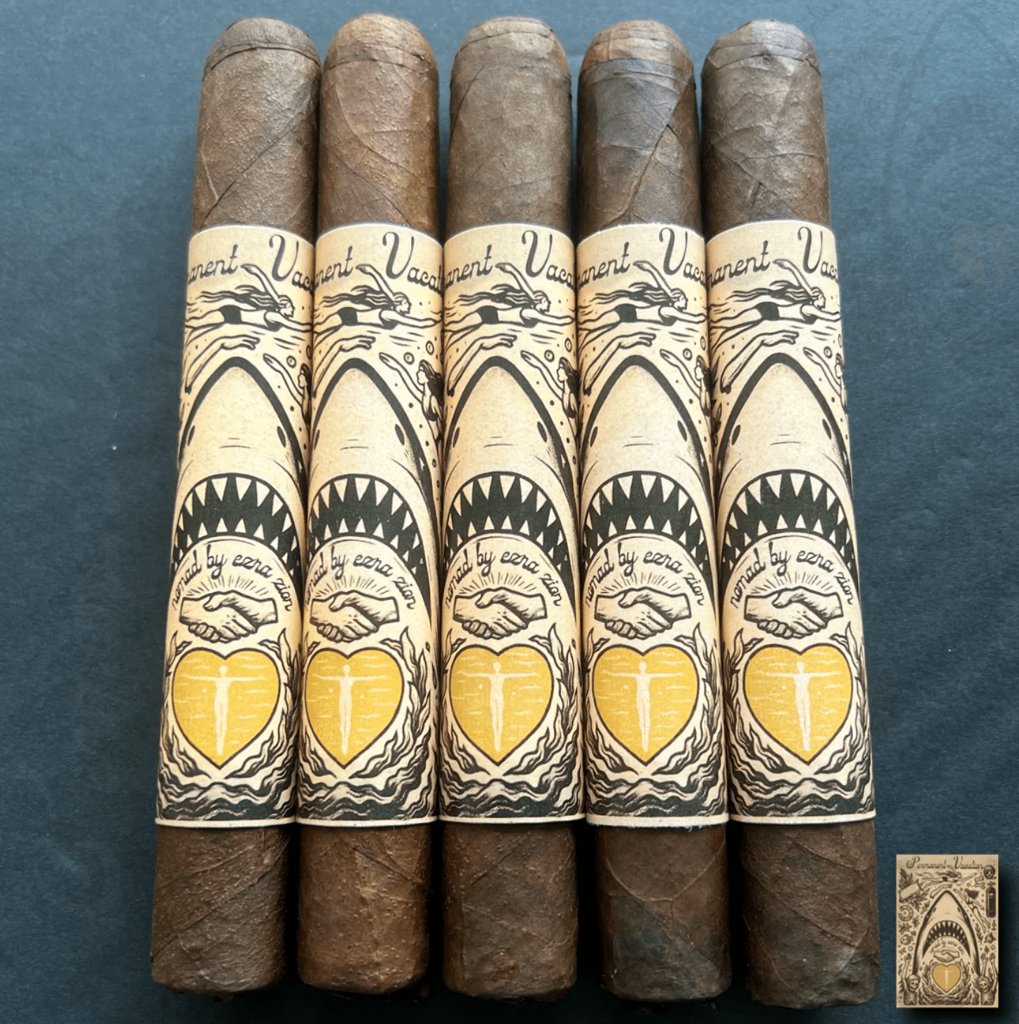 NOMAD PERMANENT VACATION: BLACK SUMMER 2025 5 PACK - Cigar 30
