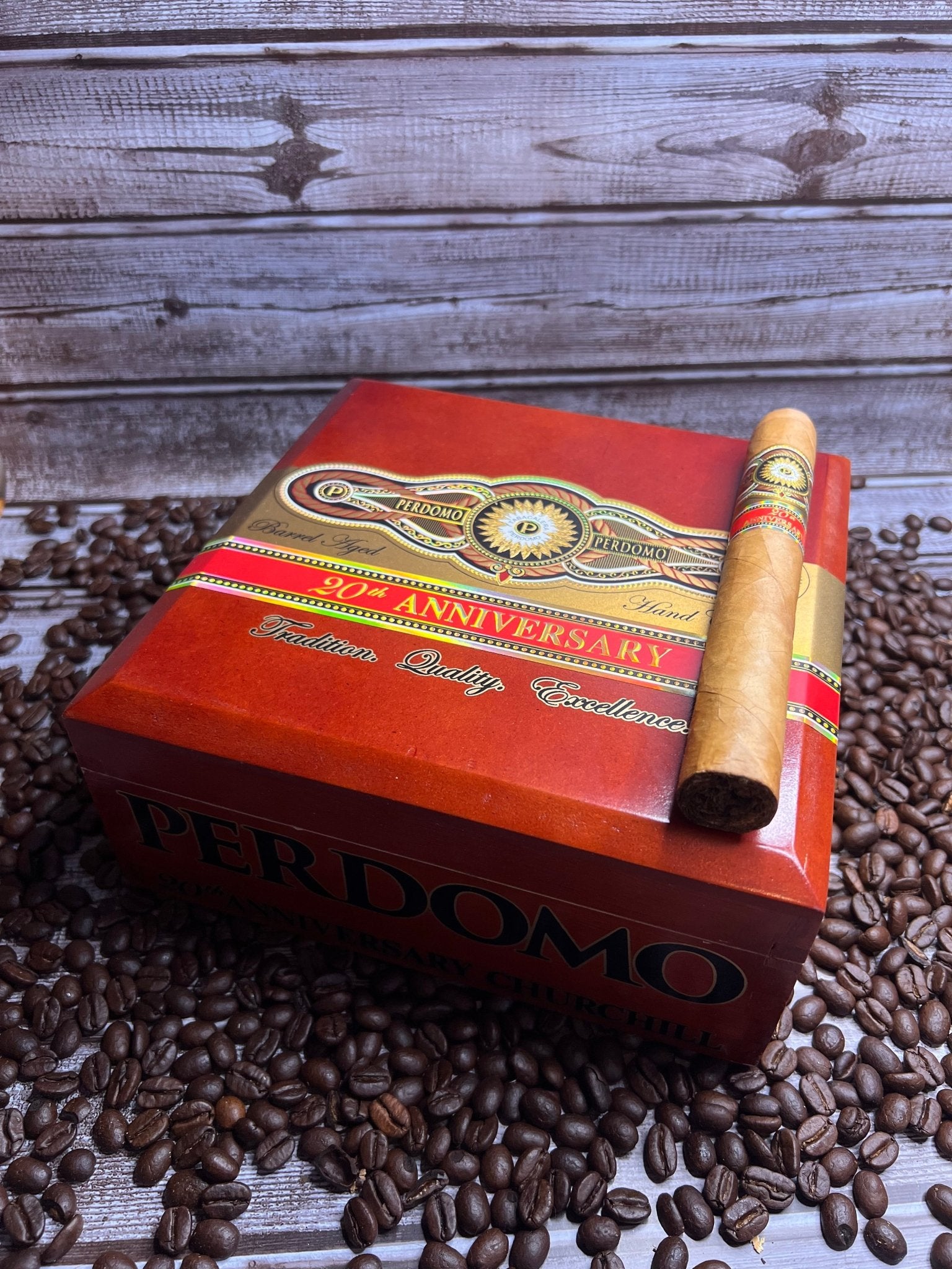 Perdomo 20th Anniversary Connecticut Churchill C756 - Cigar 30