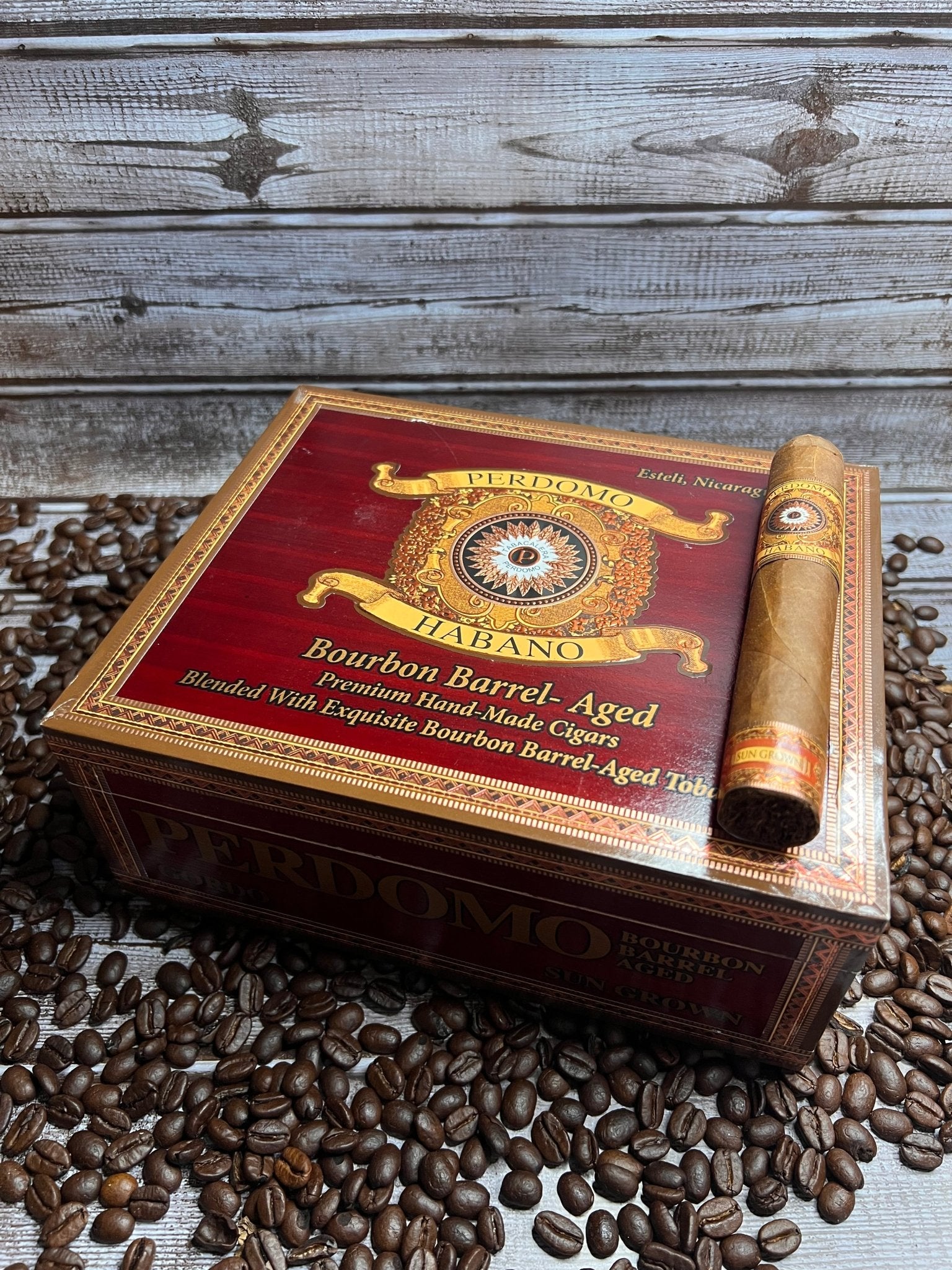 Perdomo Habano Bourbon Barrel Aged Sungrown Gordo - Cigar 30