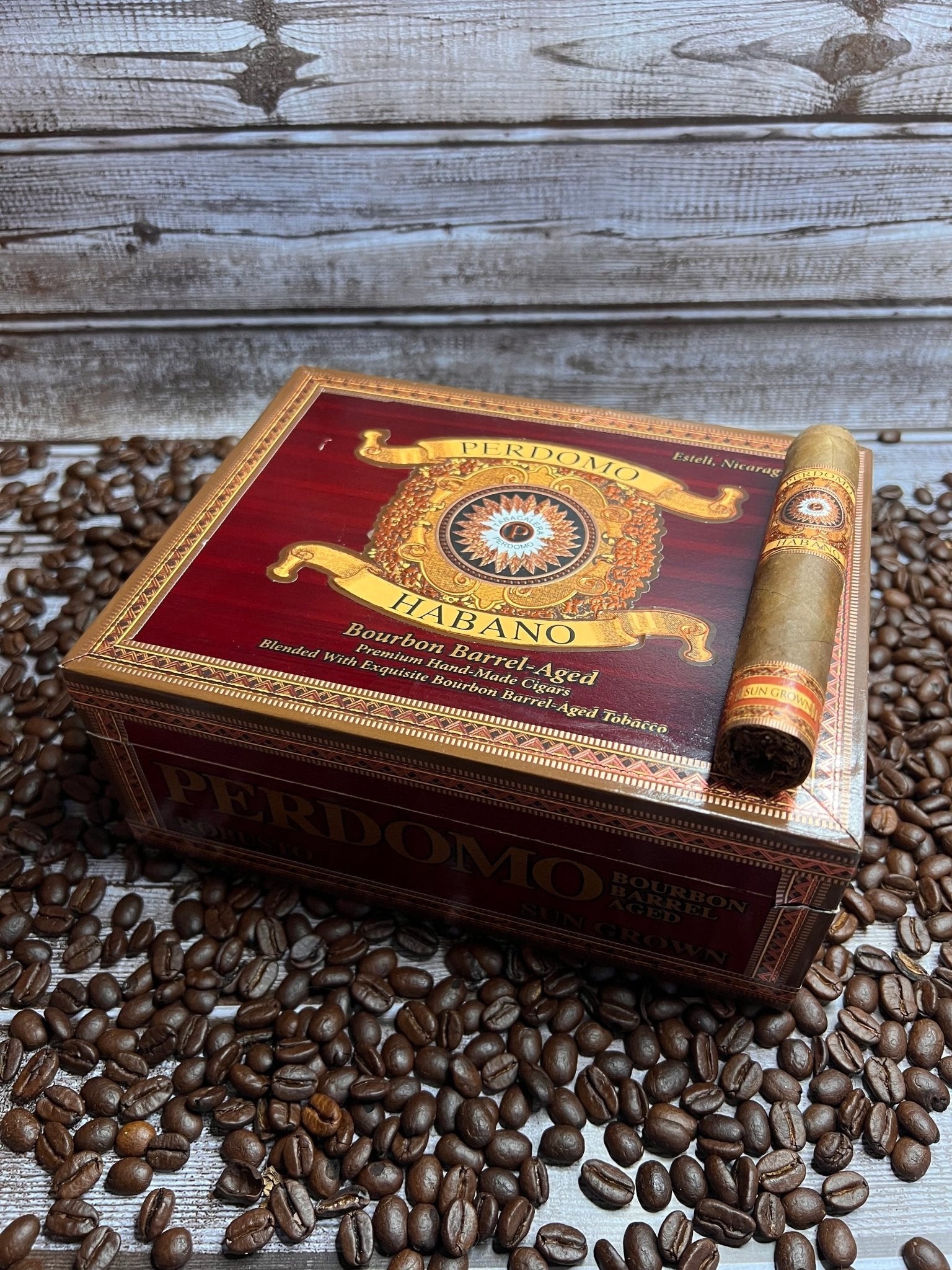 Perdomo Habano Bourbon Barrel Aged Sungrown Robusto - Cigar 30