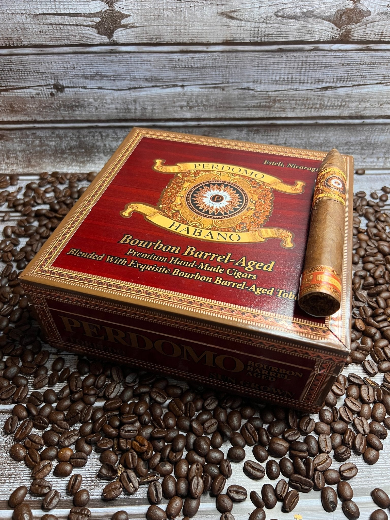 Perdomo Habano Bourbon Barrel Aged Sungrown Torpedo - Cigar 30