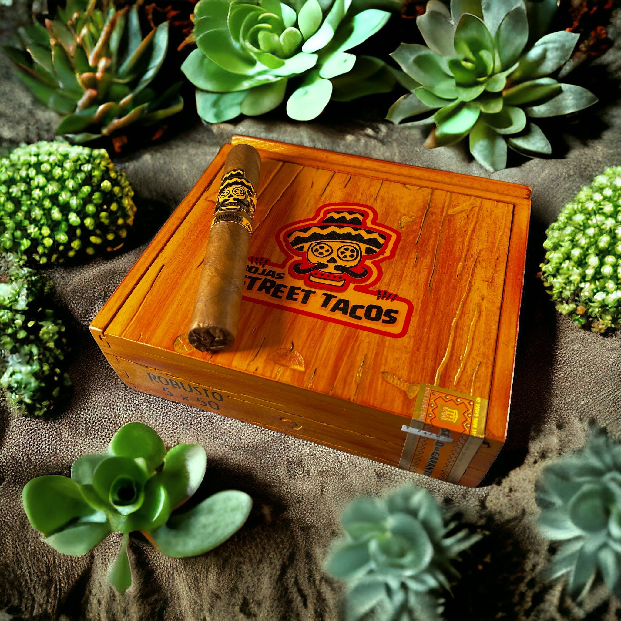 Rojas Street Taco Carnitas Robusto - Cigar 30