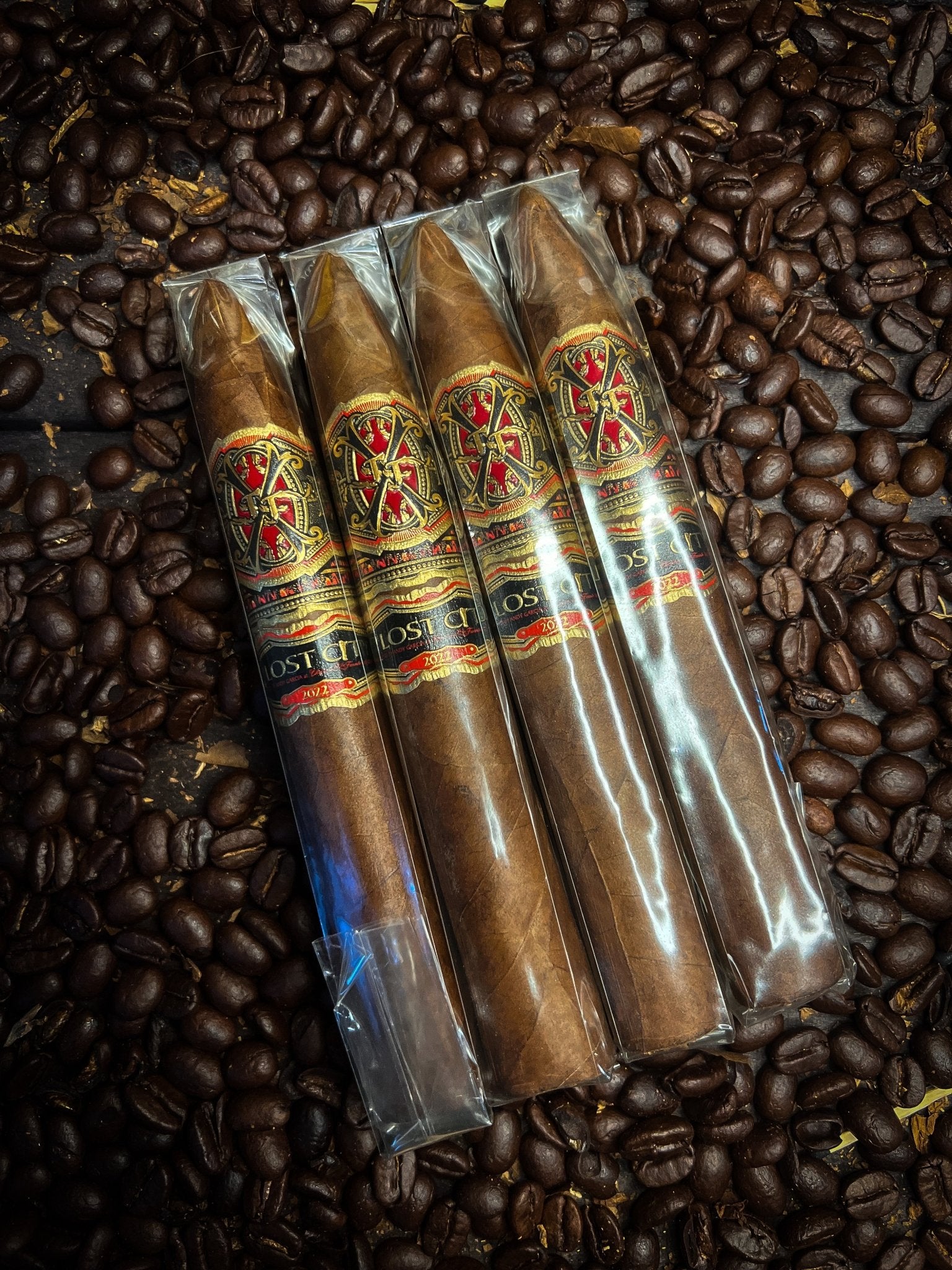 Arturo Fuente Opus X Lost City Pyramide 4 Pack - Cigar 30