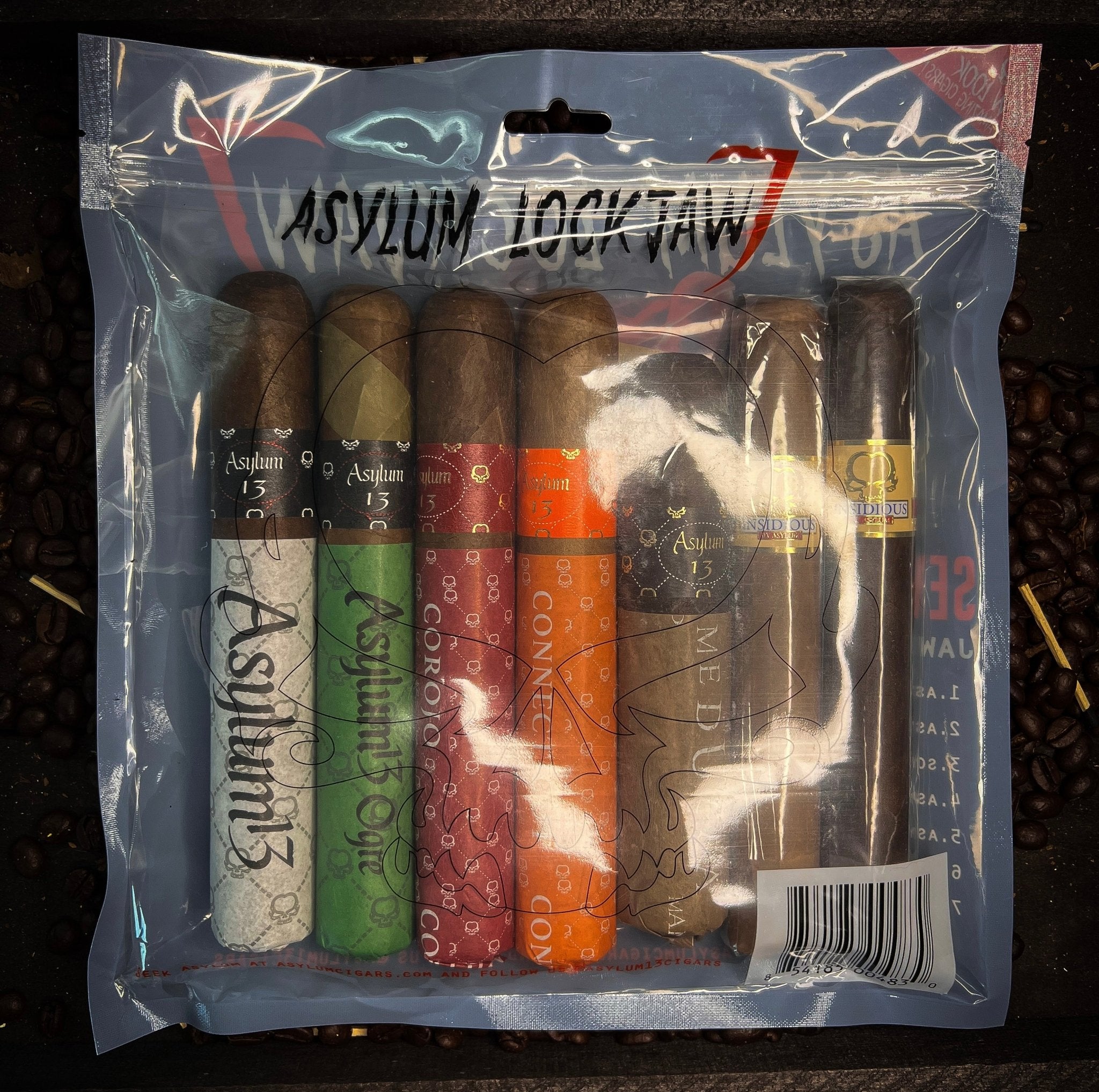 Asylum Lockjaw 7 Sampler - Cigar 30