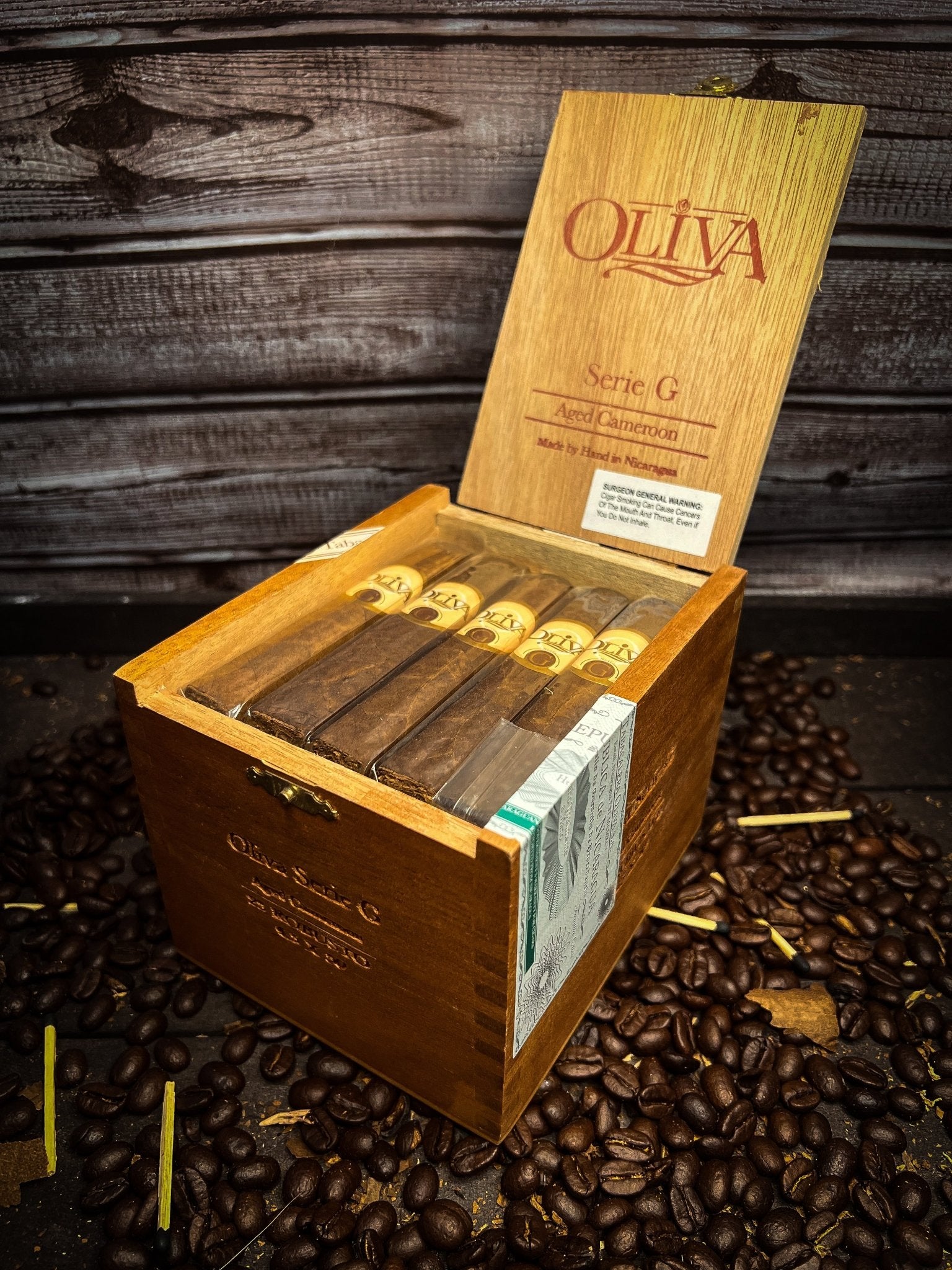 Box of Oliva Serie G Cameroon Robusto - Cigar 30