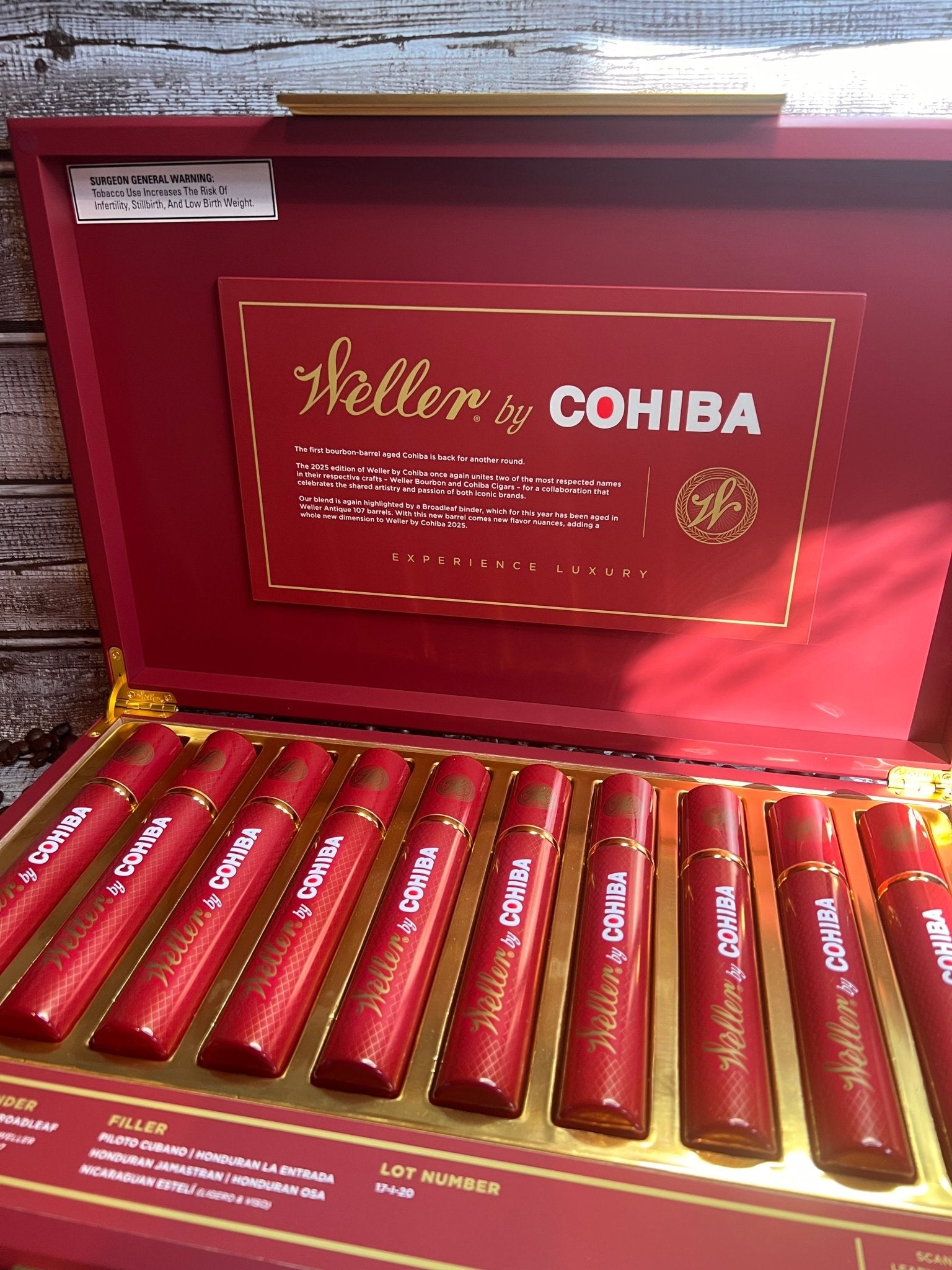 Cohiba Weller Red Tubo 2025 Limited Edition - Cigar 30