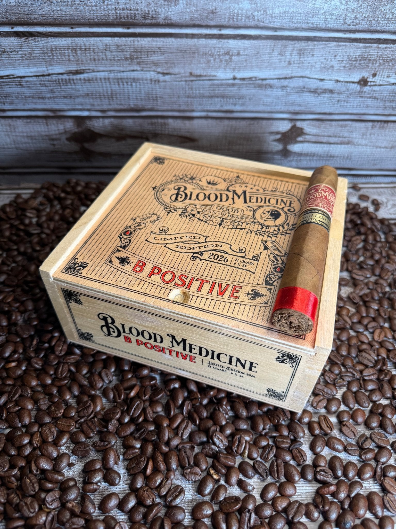 Crowned Heads Blood Medicine B Positive LE2026 Toro - Cigar 30