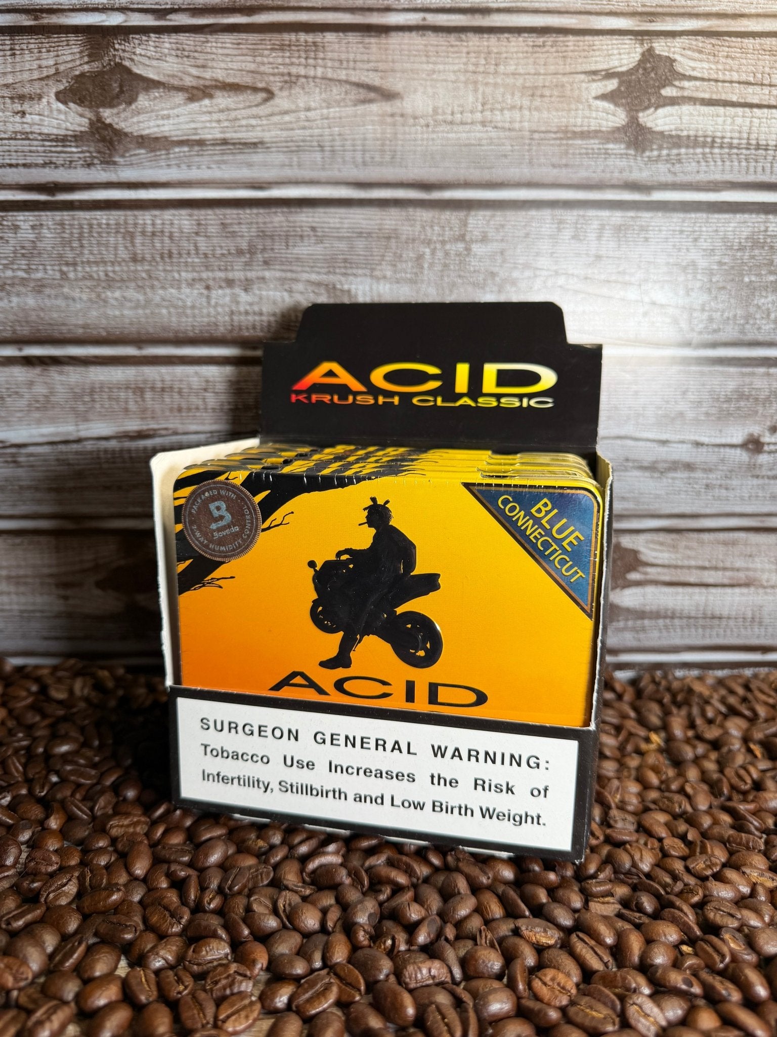 Drew Estate Acid - Krush Classics Blue Connecticut Tin - Cigar 30