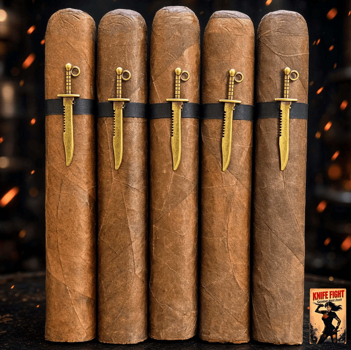 Ezra Zion Knife Fight Saturday Knife Fever 5 Pack - Cigar 30