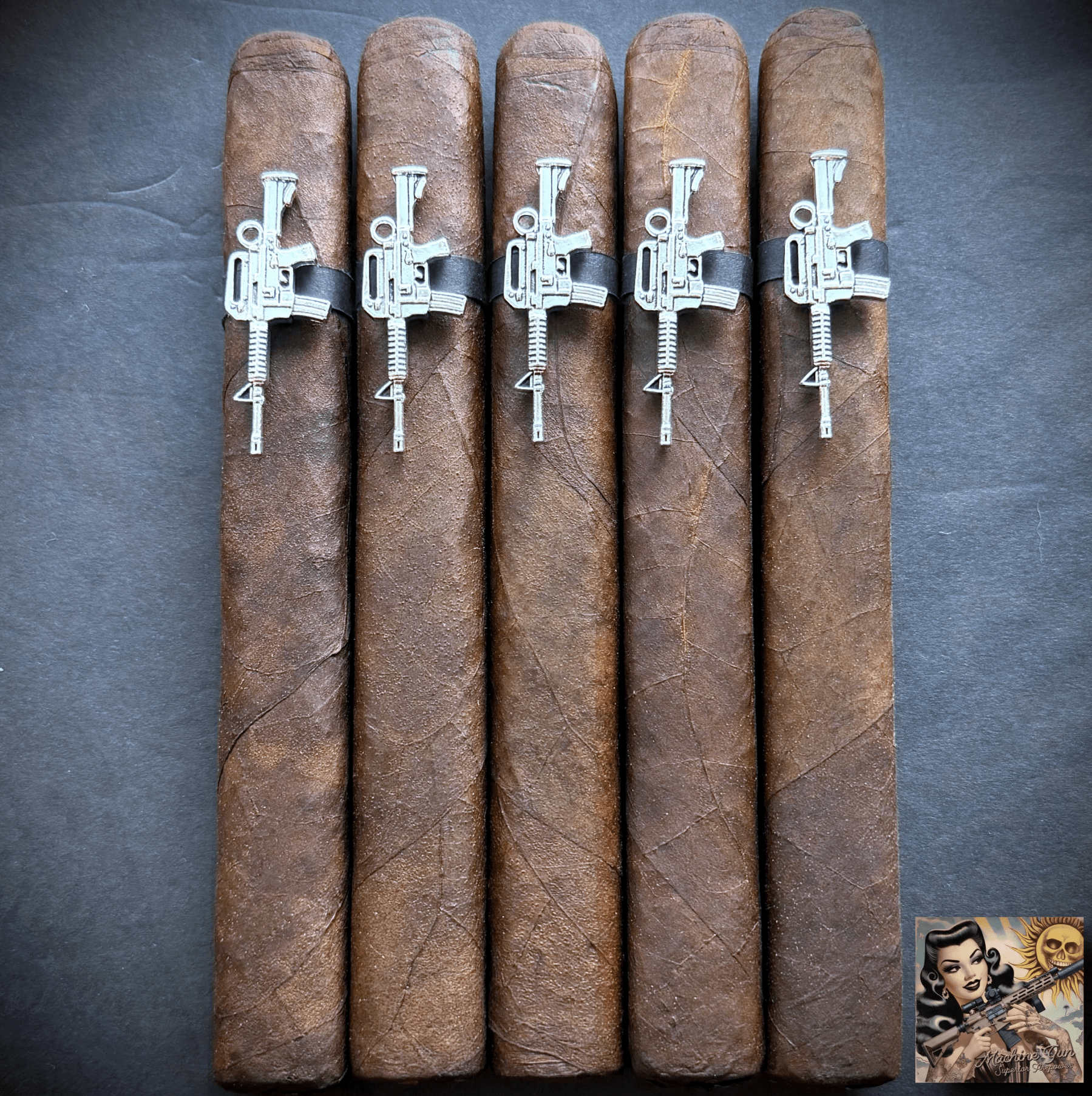 Ezra Zion Machine Gun Superior Firepower 5 Pack - Cigar 30