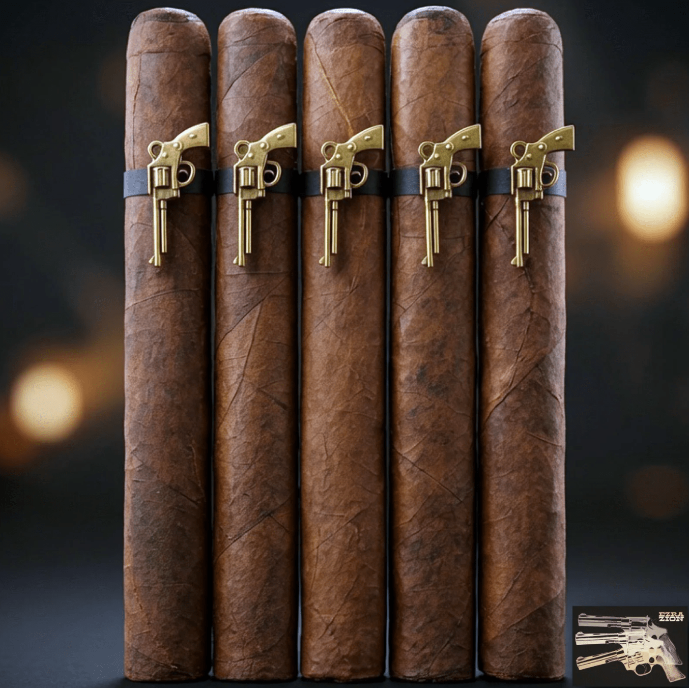 Ezra Zion Revolver: Smoking Gun 5 Pack - Cigar 30