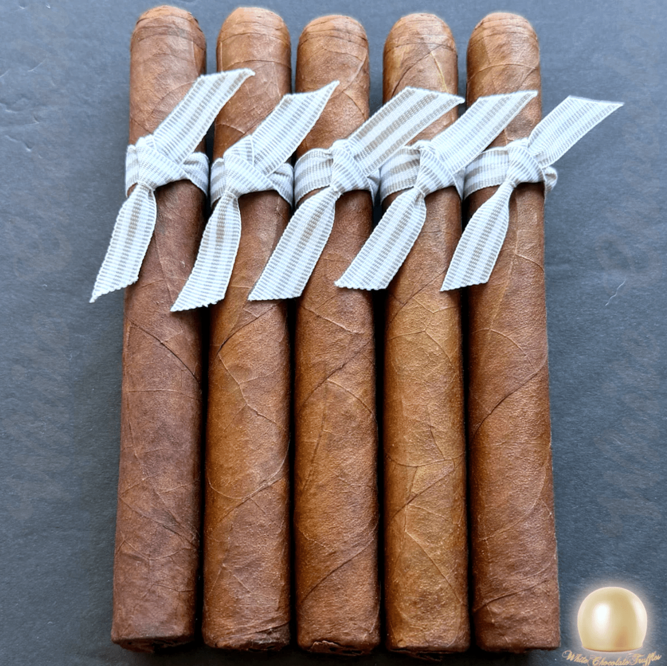 Ezra Zion White Chocolate Truffles 5 Pack - Cigar 30