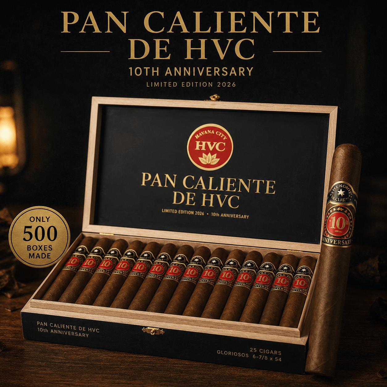 HVC Pan Caliente 10 Aniversario Gloriosos - Cigar 30