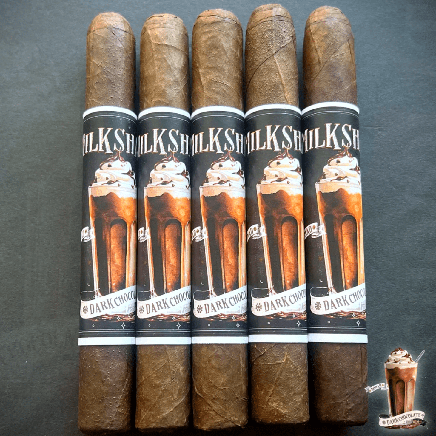 Nomad Dark Chocolate Milkshake 2025 5 Pack - Cigar 30