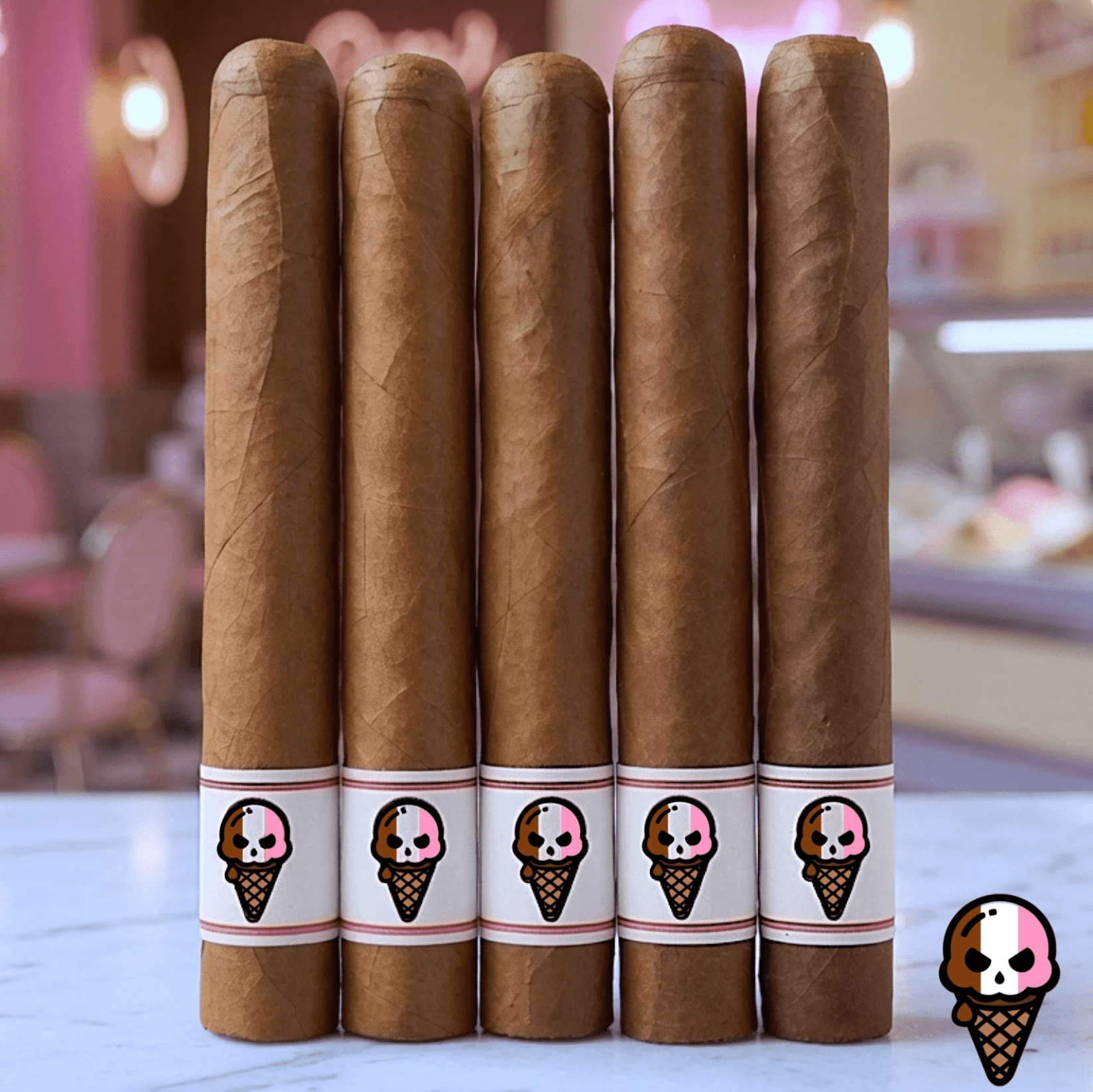 Nomad Melted Neopolitan Ice Cream 5 Pack - Cigar 30