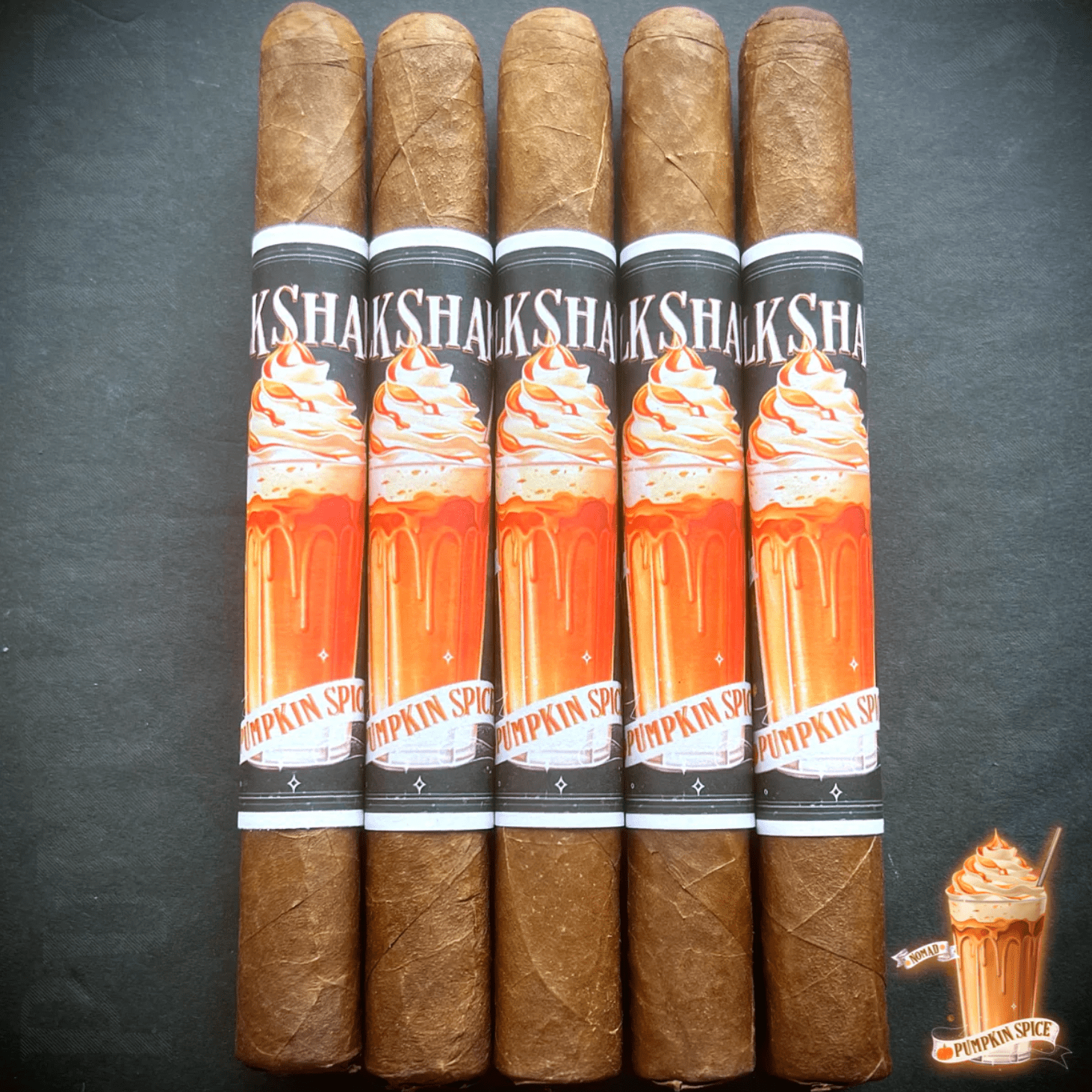 Nomad Pumpkin Spice Milkshake 5 Pack - Cigar 30