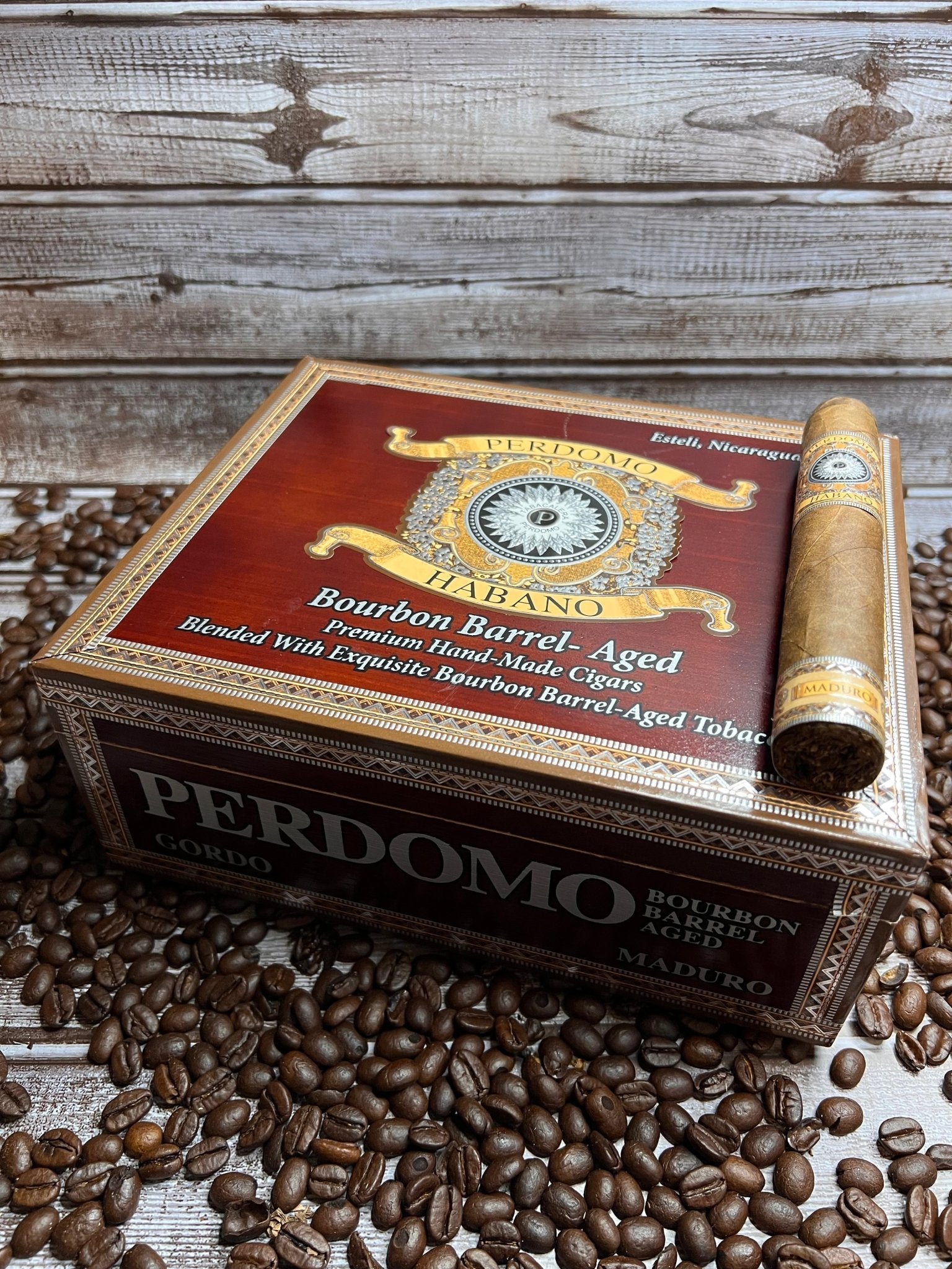 Perdomo Habano Bourbon Barrel Aged Maduro Gordo - Cigar 30