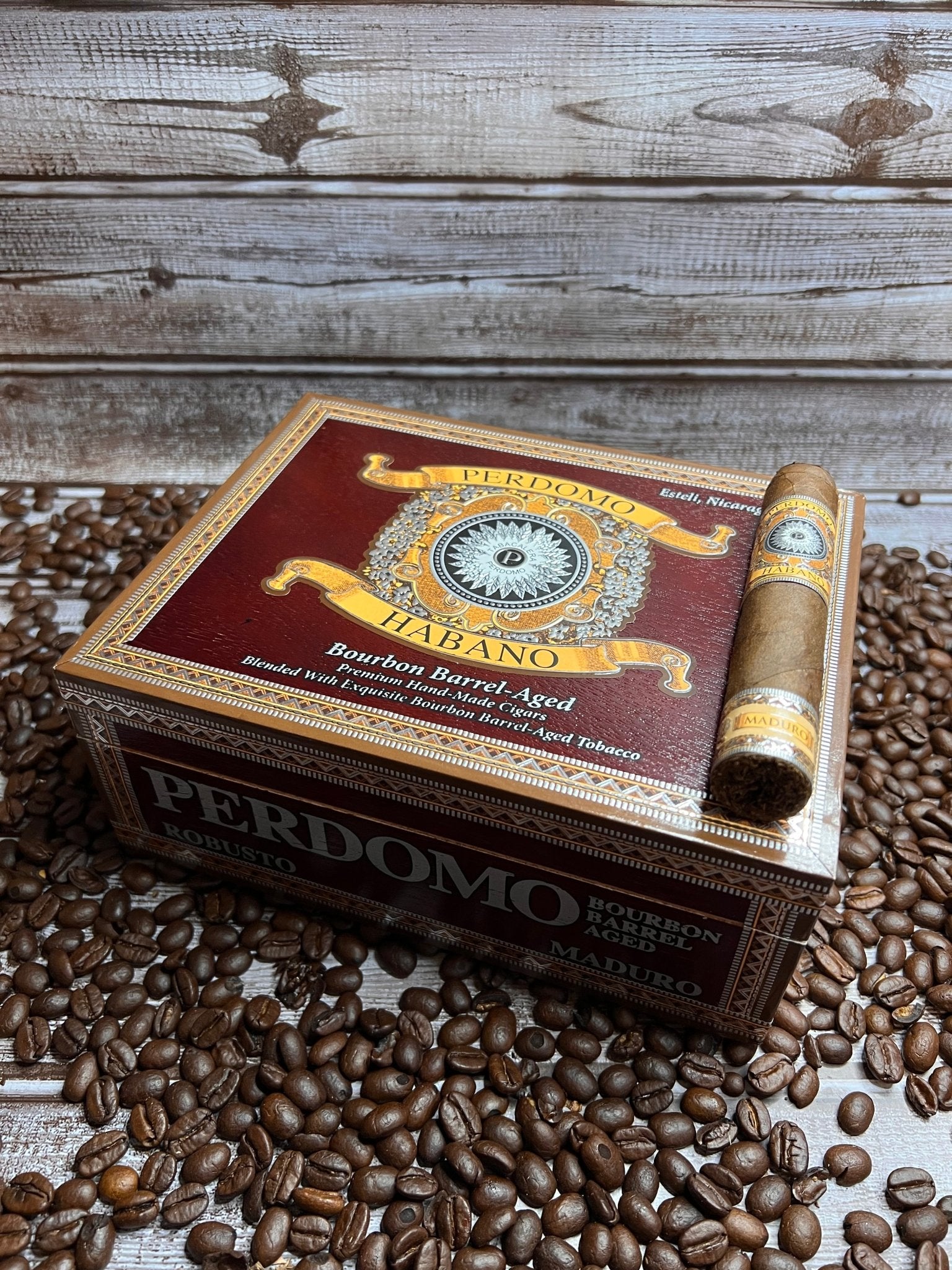Perdomo Habano Bourbon Barrel Aged Maduro Robusto - Cigar 30
