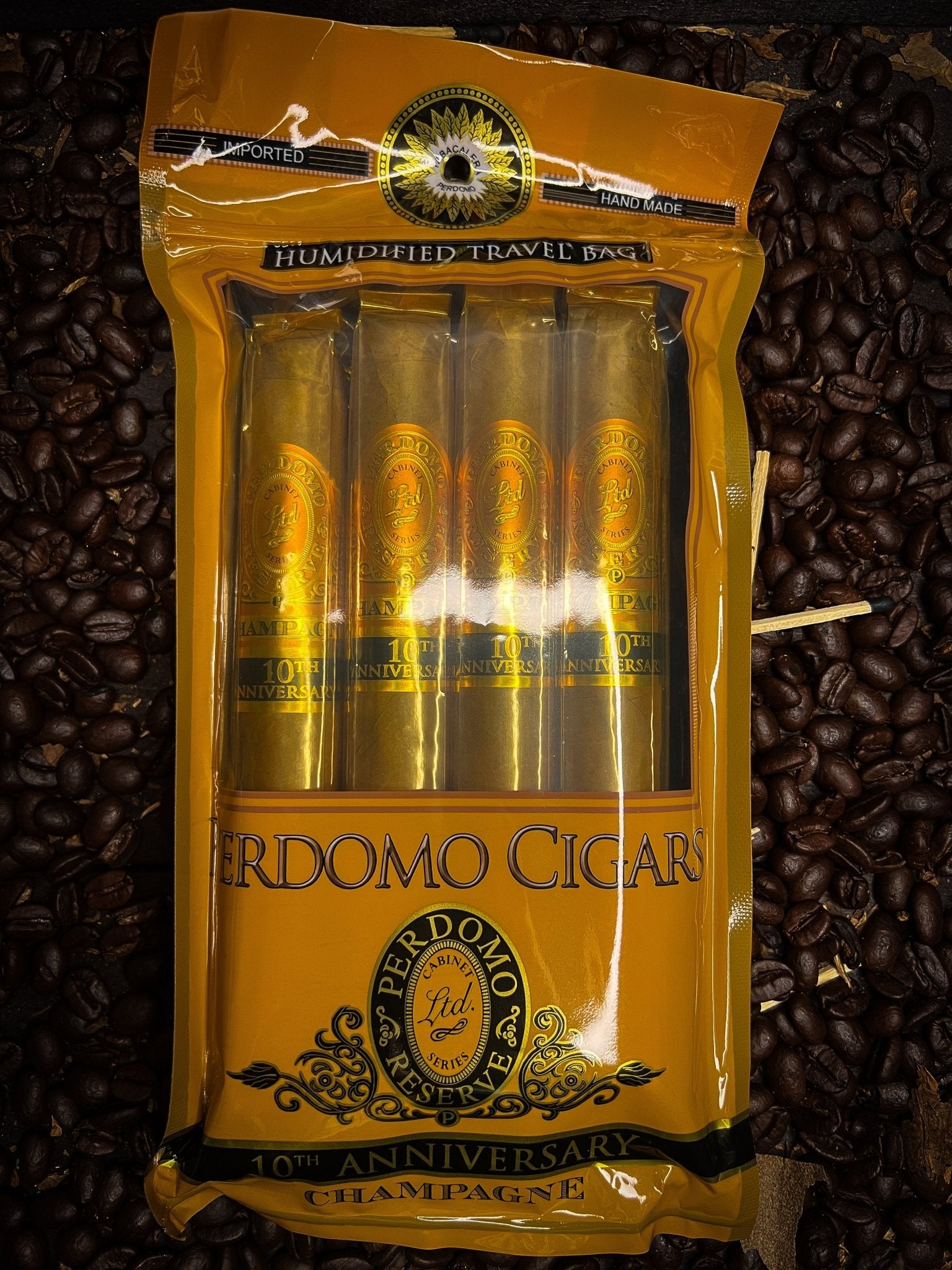 Perdomo Reserve Champagne Epicure Humipack 4 - Cigar Sampler - Cigar 30