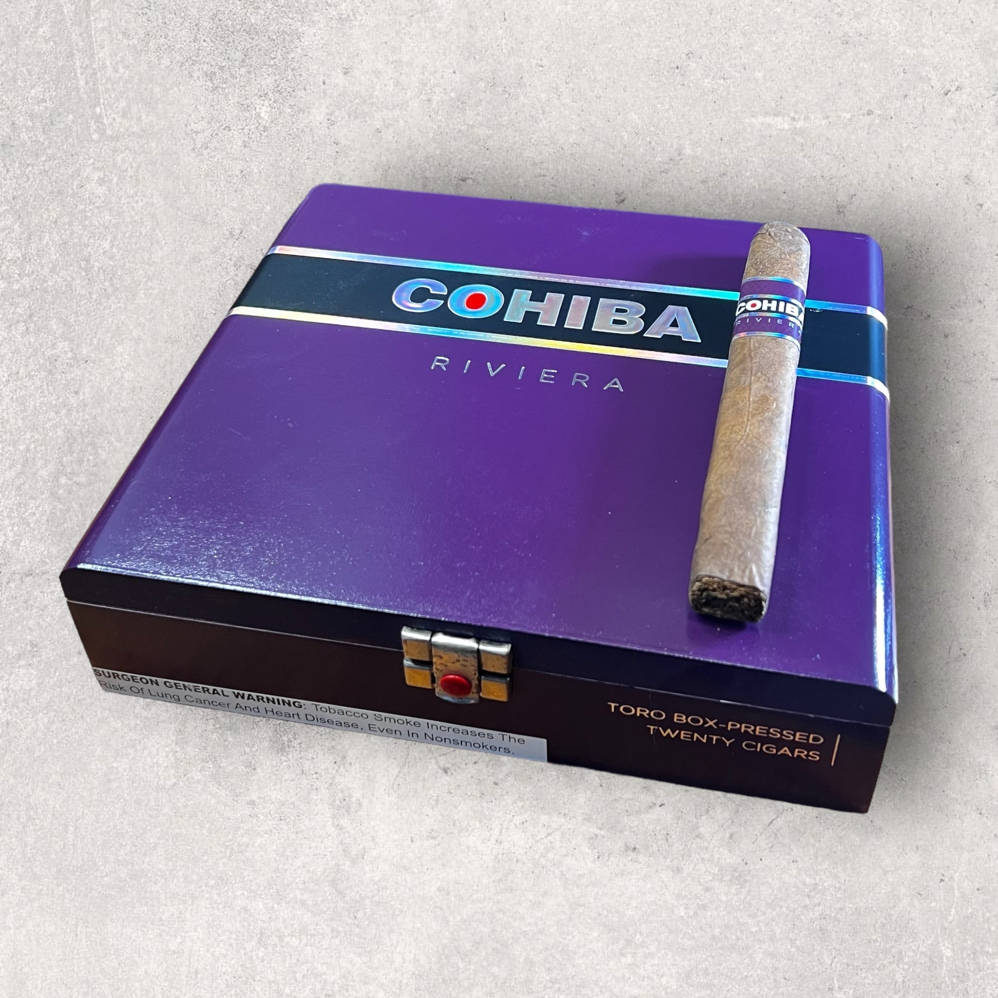 Cohiba Riviera Toro Box Press - Cigar 30