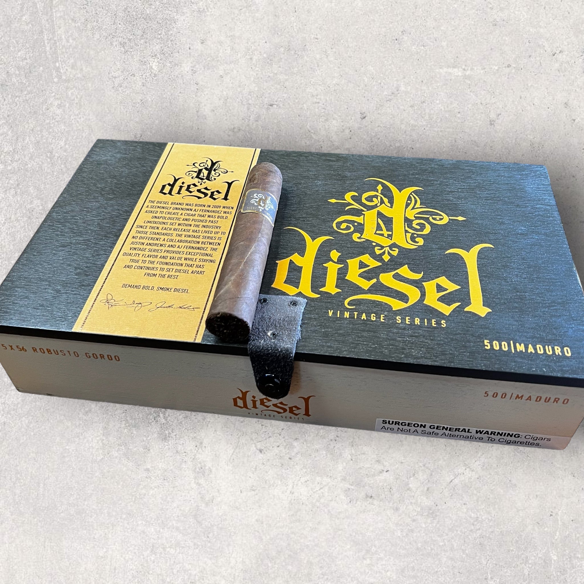 Diesel Vintage Series Maduro Robusto Gordo - Cigar 30