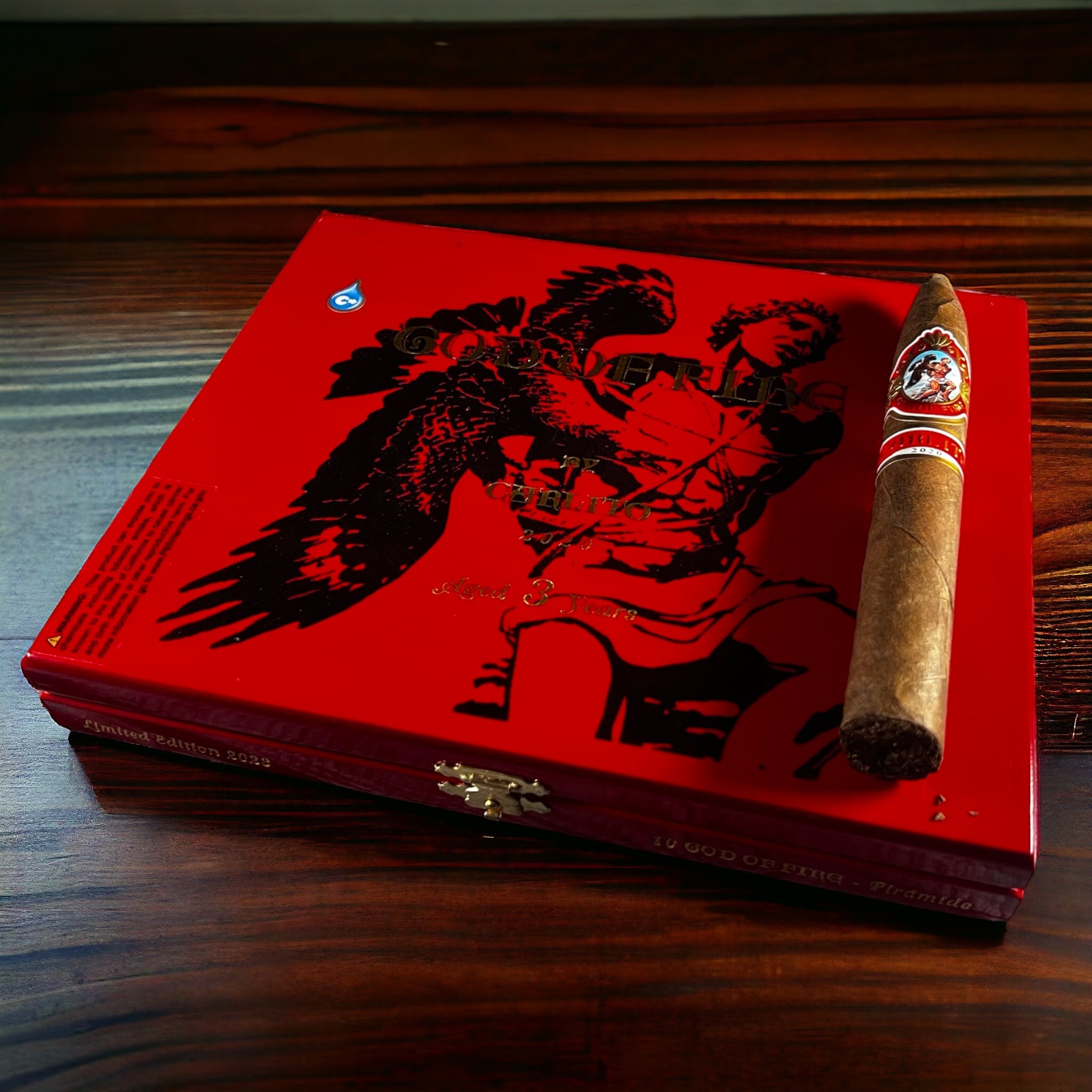 God of Fire Carlito Piramide - Cigar 30
